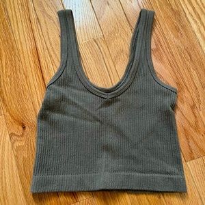 Urban Outfitters Out From Under Drew Seamless Ribbed Bra Top